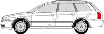 Audi A4 Avant Station wagon, 1996–1999