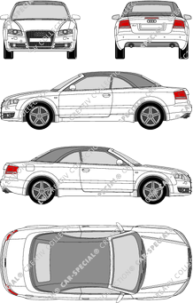 Audi A4, Cabrio, 2 Doors (2006)