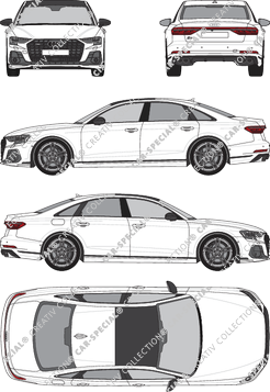 Audi S8 Limousine, aktuell (seit 2021) (Audi_161)