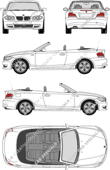 BMW 1er Cabriolet, 2007–2011 (BMW_056)