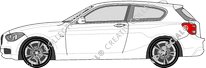 BMW 1er Hayon, 2012–2015