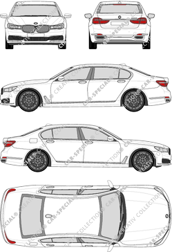 BMW 7er Limousine, 2015–2022 (BMW_107)