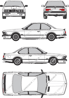BMW 6er Coupé, 1984–1989 (BMW_140)