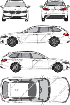 BMW 5er Touring Station wagon, current (since 2018) (BMW_172)