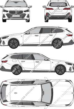 BMW 5er Touring M-Sportpaket