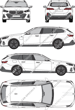 BMW 5er Touring  M Sportpaket