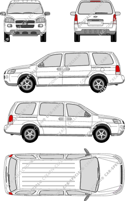 Chevrolet Uplander, 2007–2008 (Chev_027)