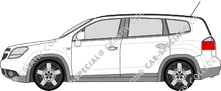 Chevrolet Orlando Kombi, 2011–2014