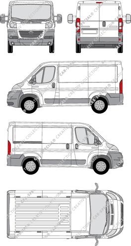 Citroën Relay van/transporter, 2006–2014 (Citr_566)