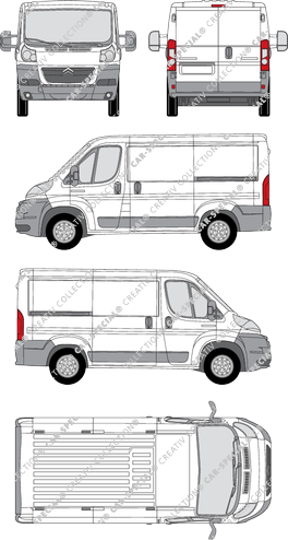 Citroën Relay van/transporter, 2006–2014 (Citr_567)