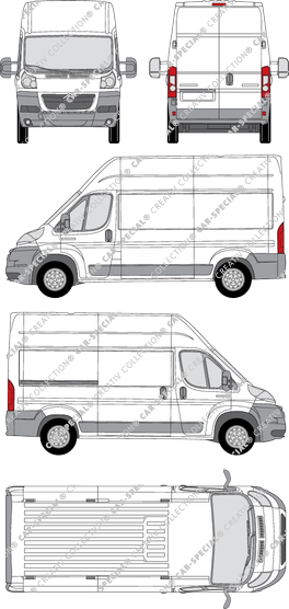Citroën Relay van/transporter, 2006–2014 (Citr_572)