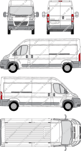 Citroën Relay van/transporter, 2006–2014 (Citr_575)