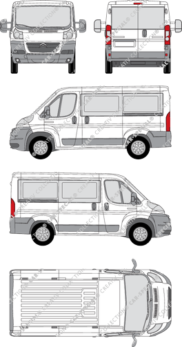 Citroën Relay microbús, 2002–2014 (Citr_587)