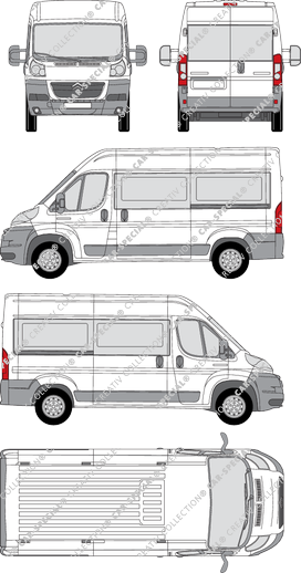 Citroën Relay microbús, 2006–2014 (Citr_591)