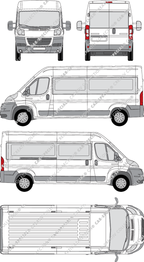 Citroën Relay microbús, 2006–2014 (Citr_592)