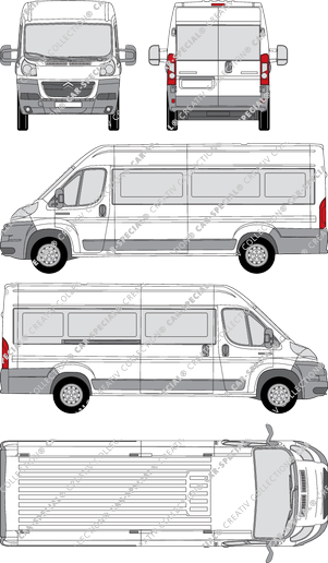 Citroën Relay microbús, 2006–2014 (Citr_596)