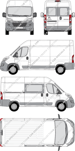 Citroën Relay van/transporter, current (since 2014) (Citr_624)