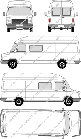 DAF VS 428 ET van/transporter (DAF_015)