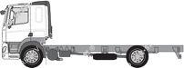 DAF CF Fahrgestell für Aufbauten, ab 2013