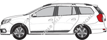 Dacia Logan MCV Station wagon, 2017–2020