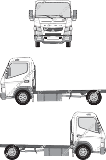 Mitsubishi FUSO Canter Châssis pour superstructures, 2012–2021 (FUSO_001)