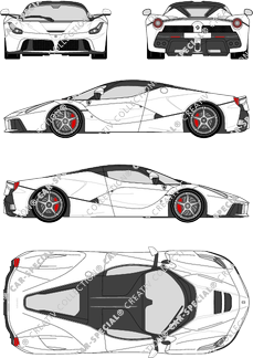 Ferrari LaFerrari Coupé, ab 2013 (Ferr_008)