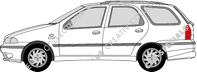 Fiat Palio Weekend Kombi, 1996–2001