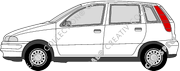 Fiat Punto Kombilimousine, 1997–1999