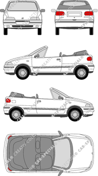 Fiat Punto Cabrio, ab 1997 (Fiat_017)