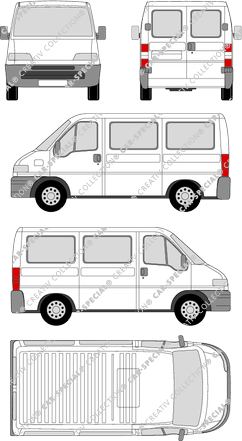 Fiat Ducato minibus, 1994–2002 (Fiat_034)