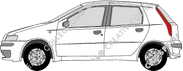 Fiat Punto Kombilimousine, 1999–2003