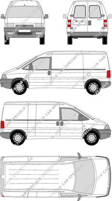 Fiat Scudo Kastenwagen, 1996–2004 (Fiat_056)