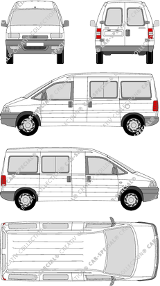 Fiat Scudo microbús, 1996–2004 (Fiat_057)
