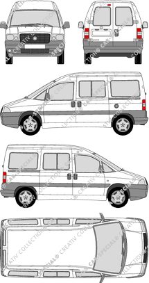 Fiat Scudo microbús, 2004–2007 (Fiat_113)