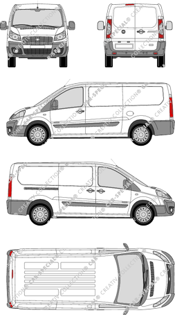 Fiat Scudo Kastenwagen, 2007–2016 (Fiat_164)