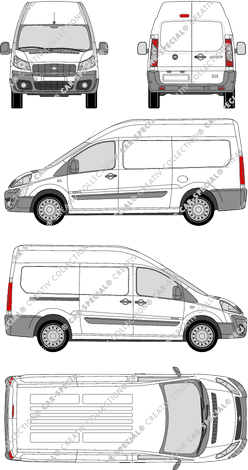 Fiat Scudo furgón, 2007–2016 (Fiat_166)