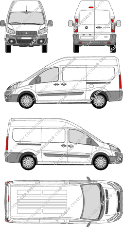 Fiat Scudo furgón, 2007–2016 (Fiat_167)