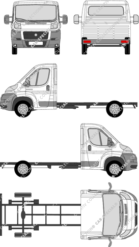 Fiat Ducato Chassis for superstructures, 2006–2014 (Fiat_196)