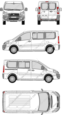 Fiat Scudo microbús, 2007–2016 (Fiat_209)