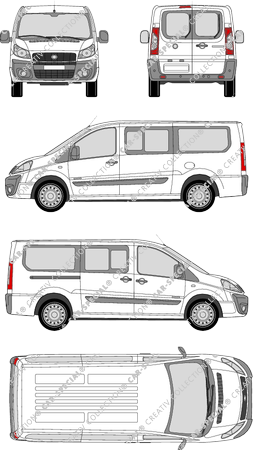 Fiat Scudo microbús, 2007–2016 (Fiat_211)