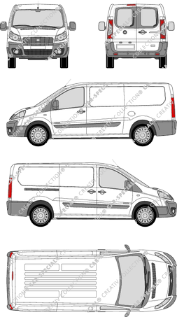 Fiat Scudo Kastenwagen, 2007–2016 (Fiat_216)