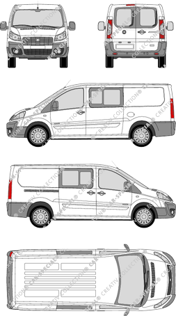 Fiat Scudo microbús, 2007–2016 (Fiat_217)