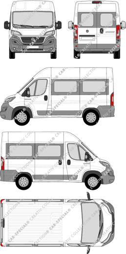 Fiat Ducato minibus, 2014–2021 (Fiat_331)