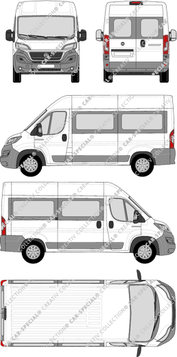 Fiat Ducato minibus, 2014–2021 (Fiat_335)
