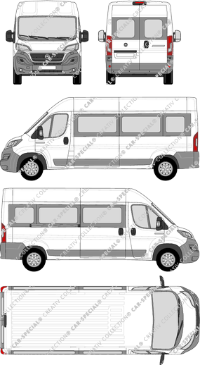 Fiat Ducato minibus, 2014–2021 (Fiat_337)