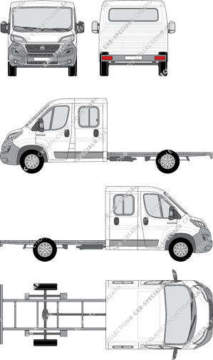 Fiat Ducato Chassis for superstructures, 2014–2021 (Fiat_352)