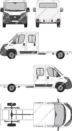 Fiat Ducato Chassis for superstructures, 2021–2024 (Fiat_521)
