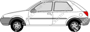 Ford Fiesta Hatchback, 1996–2000