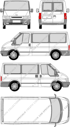 Ford Transit minibus, 2000–2006 (Ford_094)