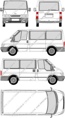 Ford Transit minibus, 2000–2006 (Ford_099)